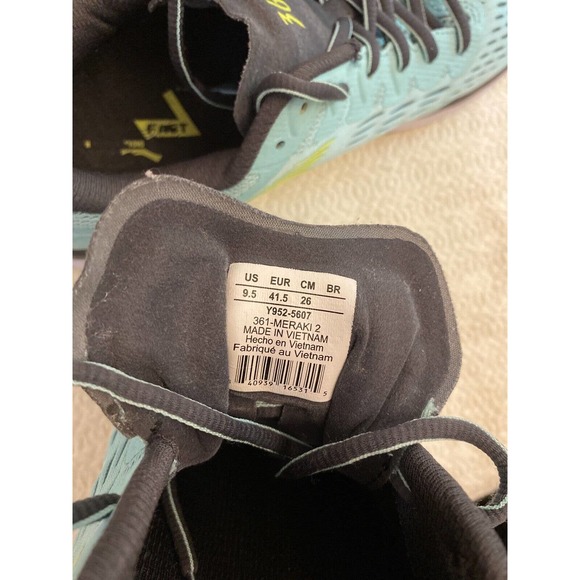 361 Degrees Women's Meraki 2 - Aruba Blue/Ebony (Y952-5607) Size 9.5 - Picture 5 of 6